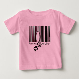 T-shirt Pour Bébé Bébés de libération animale
