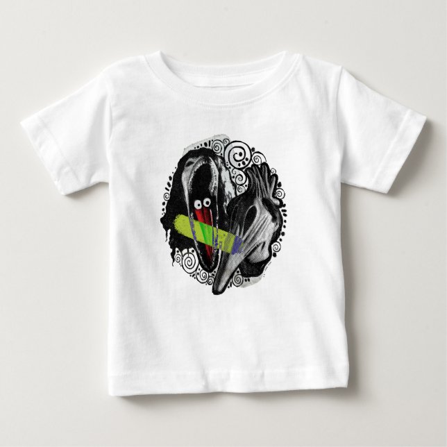 T-shirt Pour Bébé Beetlejus | Adam & Barbara Scary (Devant)