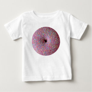 T-shirt Pour Bébé beignets roses avec arroses
