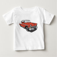 Bel Air de Chevrolet - rouge