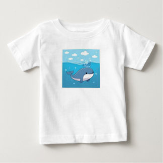 T-shirt Pour Bébé Belle Baleine !