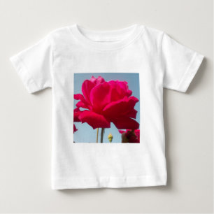 T-shirt Pour Bébé Belle belle Rose céleste rouge contre bleu