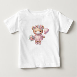 T-shirt Pour Bébé Belle Ours
