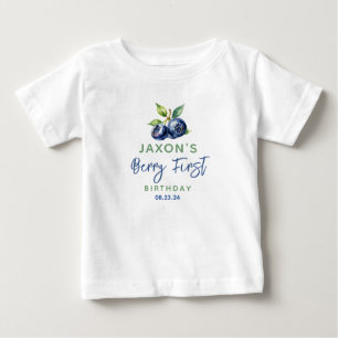 T-shirt Pour Bébé Berry First Blueberry 1er Anniversaire