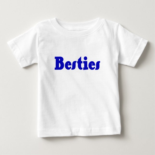 T-shirt Pour Bébé Besties (Devant)