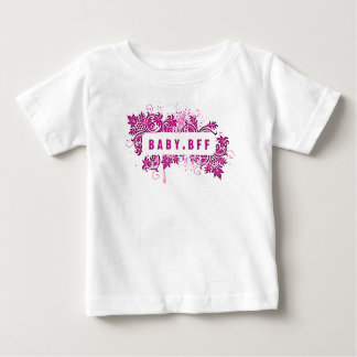 T-shirt Pour Bébé bff (rose faucon)