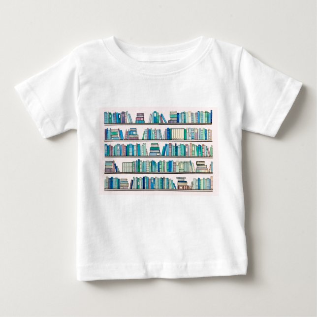 T-shirt Pour Bébé Bibliothèque Baby Tutu (Devant)