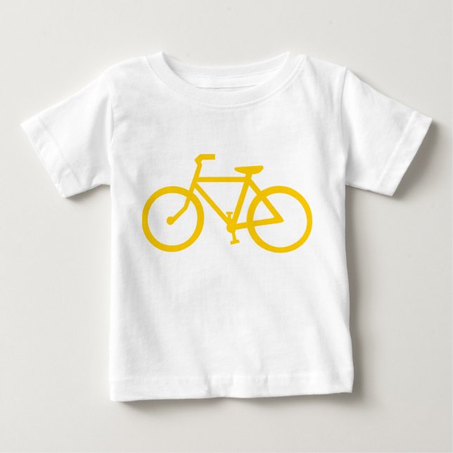 T-shirt Pour Bébé Bicyclette (Devant)