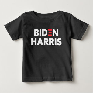T-shirt Pour Bébé Biden / Harris Support électoral Black