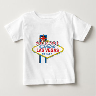 T-shirt Pour Bébé Bienvenue à Fabulous Las Vegas