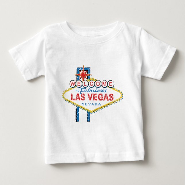 T-shirt Pour Bébé Bienvenue à Fabulous Las Vegas (Devant)