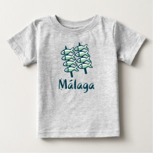 T-shirt Pour Bébé Bienvenue à Malaga 8 : El Espeto