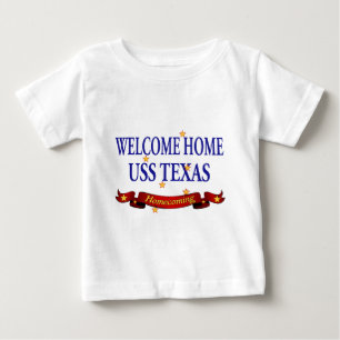 T-shirt Pour Bébé Bienvenue Accueil USS Texas
