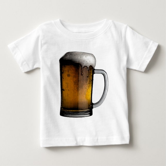 T-shirt Pour Bébé Bière (Devant)