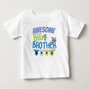 T-shirt Pour Bébé Big Brother 2024