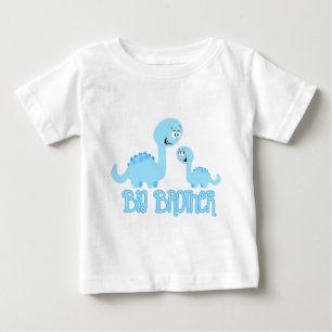 T-shirt Pour Bébé Big Brother Dinosaur