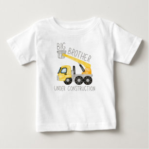 T-shirt Pour Bébé Big Brother en construction, Brother Digger