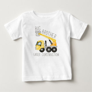T-shirt Pour Bébé Big Brother en construction, Brother Digger