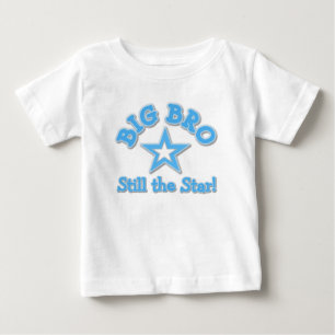 T-shirt Pour Bébé Big Brother Jusqu'à l'étoile