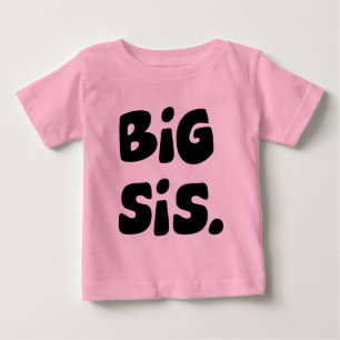 T-shirt Pour Bébé Big Sis