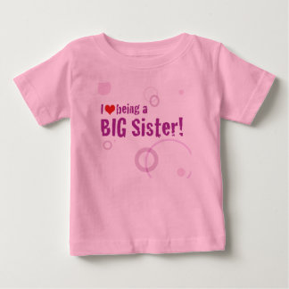 T-shirt Pour Bébé Big Soeur Long Sleeve