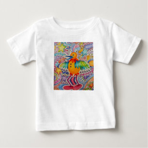 T-shirt Pour Bébé Big Yellow Bird