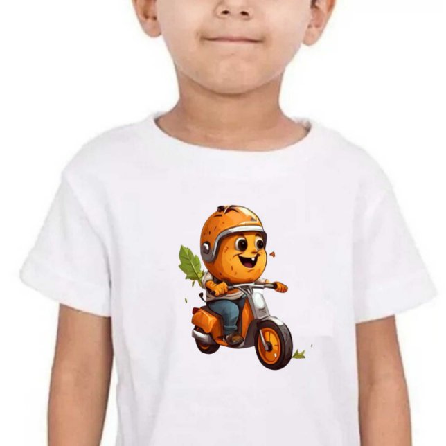 T-shirt Pour Bébé Bike Boy Imprimer Moderne Cute Kids (Créateur téléchargé)