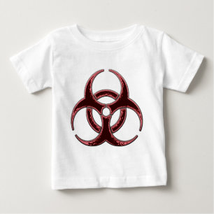 T-shirt Pour Bébé Bio symbole rouillé de risque