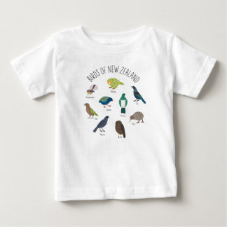 T-shirt Pour Bébé Birds of New Zealand Tee