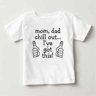 T-shirt Pour Bébé Blague anti-stress pour parents (humour bébé)
