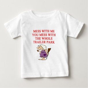 T-shirt Pour Bébé blague redneck hillbilly