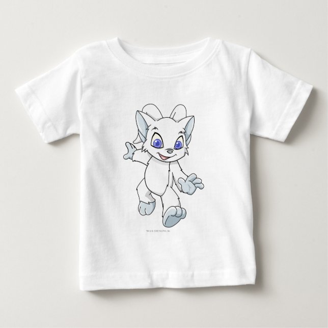 T-shirt Pour Bébé Blanc d'Acara (Devant)