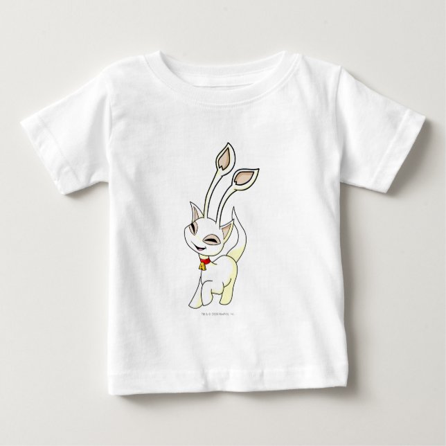 T-shirt Pour Bébé Blanc d'Aisha (Devant)