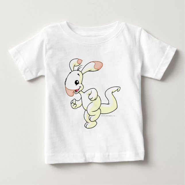 T-shirt Pour Bébé Blanc de Blumaroo (Devant)
