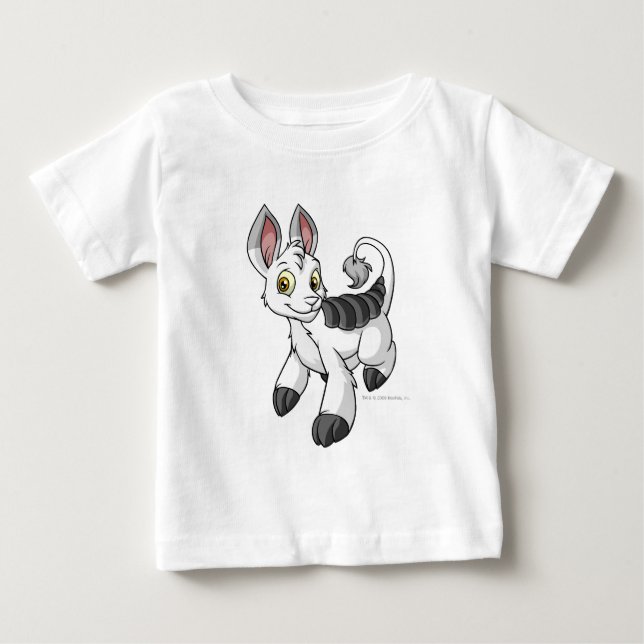 T-shirt Pour Bébé Blanc de Bori (Devant)