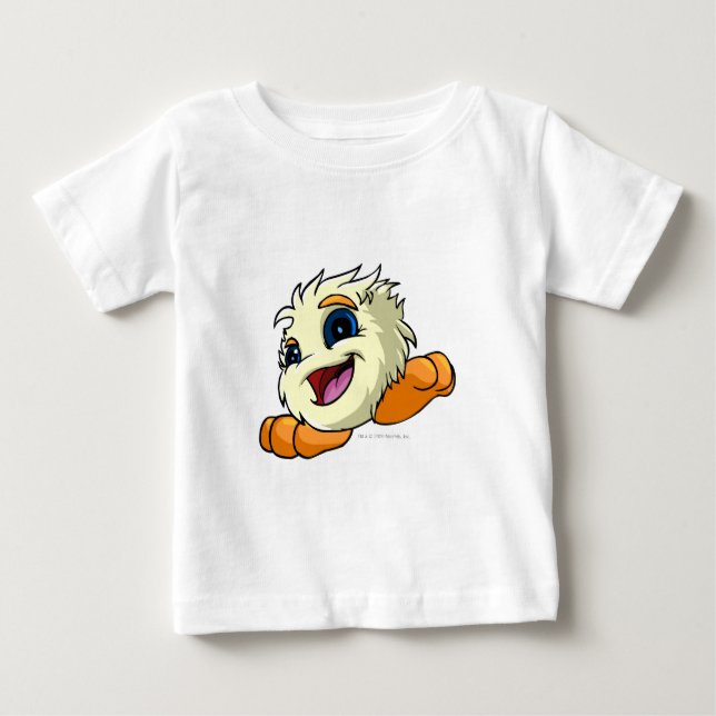 T-shirt Pour Bébé Blanc de JubJub (Devant)