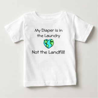 T-shirt Pour Bébé Blanchisserie de couche-culotte