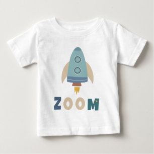 T-shirt Pour Bébé Blast Off Zoom Premier voyage autour du Soleil