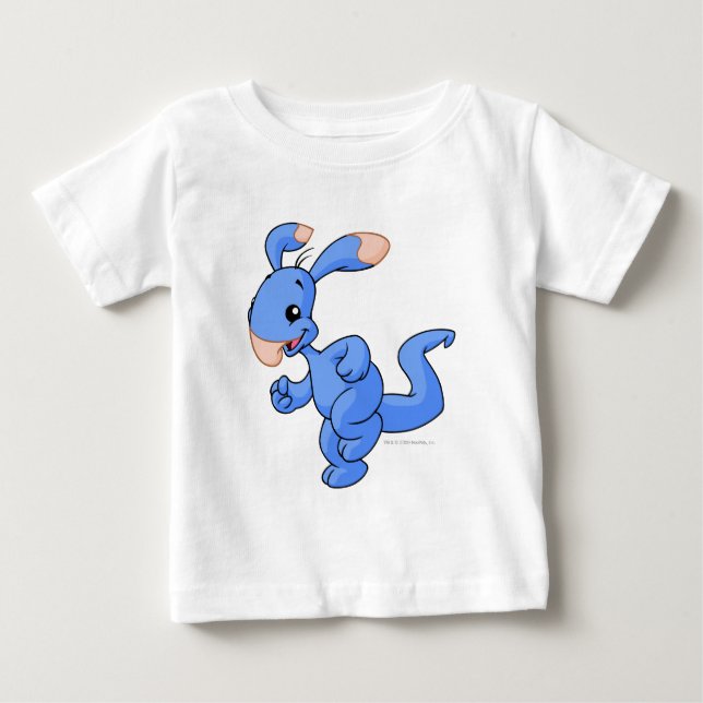 T-shirt Pour Bébé Bleu de Blumaroo (Devant)