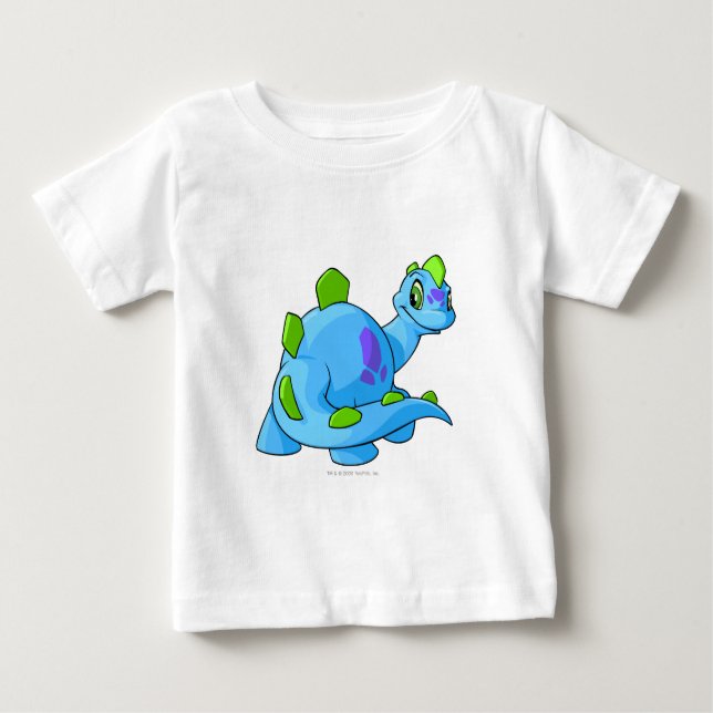 T-shirt Pour Bébé Bleu de Chomby (Devant)