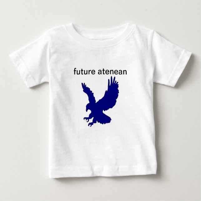 T-shirt Pour Bébé Bleu Eagle d'Ateneo (Devant)