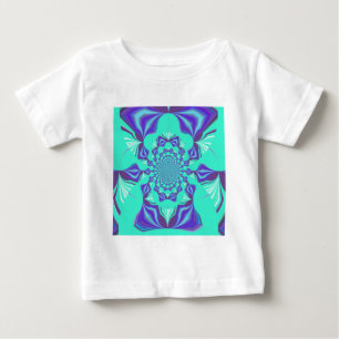 T-shirt Pour Bébé Bleu précieux