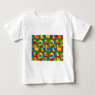 T-shirt Pour Bébé blocs en plastique coloré