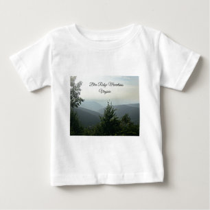 T-shirt Pour Bébé Blue Ridge Mountains, Virginie