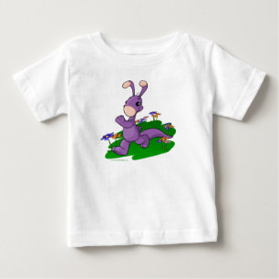 T-shirt Pour Bébé Blumaroo pourpre marchant par l'île de Roo