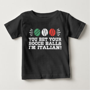 T-shirt Pour Bébé Bocce Ball