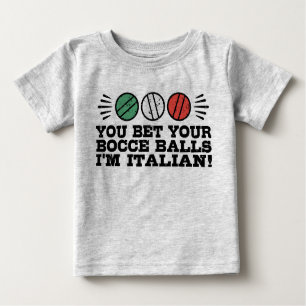 T-shirt Pour Bébé Bocce Ball