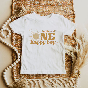T-shirt Pour Bébé BODHI Boho Soleil Frère de Un Gars Heureux