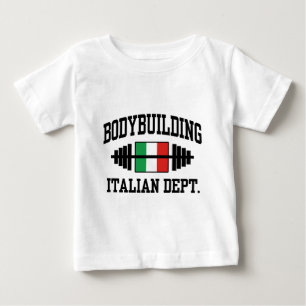 T-shirt Pour Bébé Bodybuilding italien