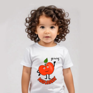 T-shirt Pour Bébé Bodysuit rouge pomme